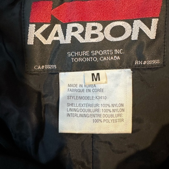 Karbon Insulated Ski Snowboard Bib Pants Size Men's M - Picture 14 of 15